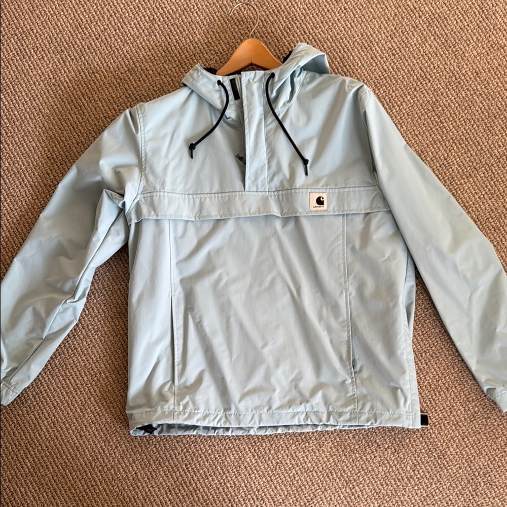 Carhartt Light Blue Hooded Jacket